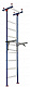 картинка Шведская стенка "Вертикаль Юнга- 5 +ТБ" от магазина БэбиСпорт