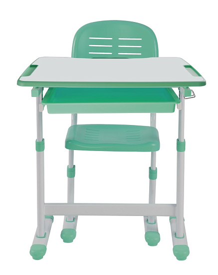 Комплект парта и стул-трансформеры Комплект парта и стул-трансформеры FunDesk Piccolino Green (зеленый)