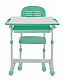 Комплект парта и стул-трансформеры Комплект парта и стул-трансформеры FunDesk Piccolino Green (зеленый)