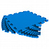 Мягкий пол универсальный 30*30(см) синий, 1 (м2)
