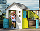 картинка Игровой домик с кухней синий (Smoby 810711) от магазина БэбиСпорт