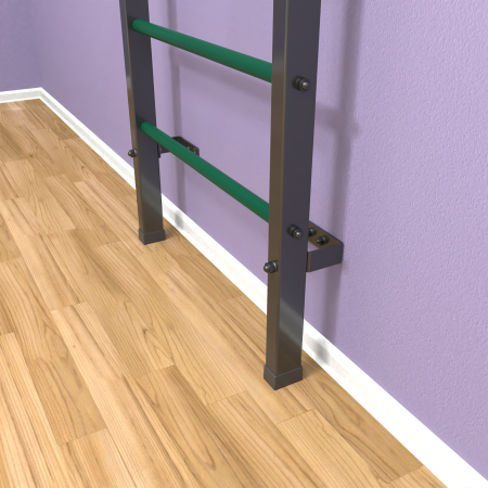 картинка Шведская стенка "LittleSport" (черный*зеленый) от магазина Лазалка