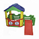 картинка Супер-игровой домик с горкой Happy box (JM-802с) от магазина Лазалка