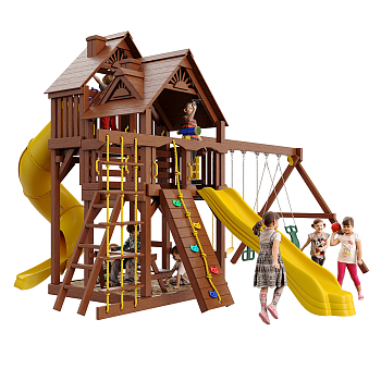 картинка Детский игровой комплекс Fort Deluxe от магазина БэбиСпорт