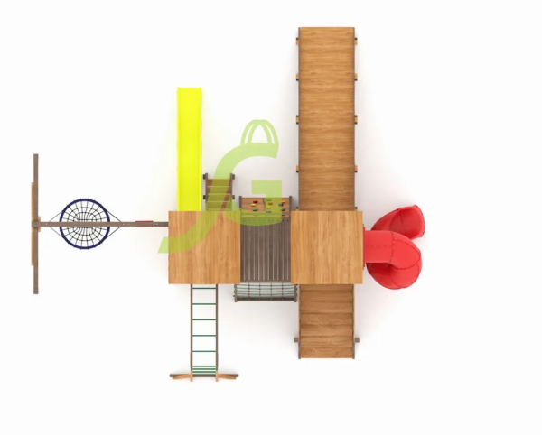 картинка Детская площадка IgraGrad Комбо SF с рукоходом от магазина Лазалка