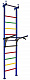 картинка Шведская стенка «Вертикаль 7 + ТБ» (распорная) от магазина БэбиСпорт