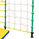 Детский спортивный комплекс ДСК "Turnik Home" распорный с сетью ( зеленый - желтый)