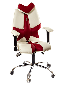 Кресло детское КS Fly красно-белое