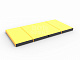 картинка Мат кожзам LittleSport (100х200х10см) складной в 4 сложения черный/желтый от магазина Лазалка