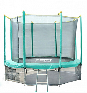 Батут Optifit Like Green 10Ft зеленый