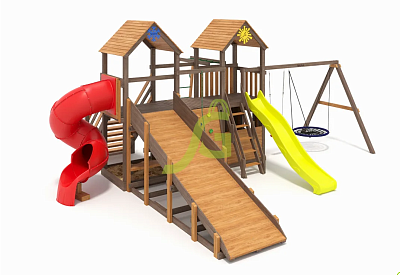 Детская площадка IgraGrad Комбо SF с рукоходом