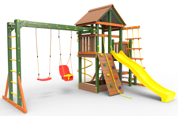 Детская площадка Пикник "Вега Д" Макси с рукоходом Вираж