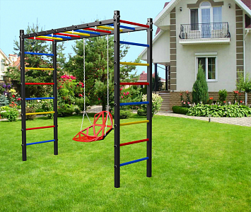 Уличная шведская стенка Sv Sport рукоход У504 (Со спинкой)