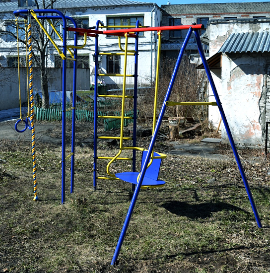 картинка Детский спортивный комплекс для дачи Пионер "Орленок" (ТК2) от магазина Лазалка
