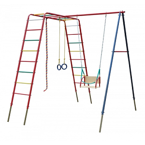 Детский спортивный комплекс для дачи " Вертикаль " ЛЮКС П к1 "
