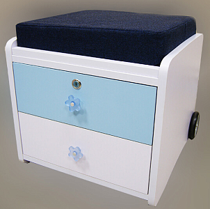 Тумба L-Doctor (голубая)