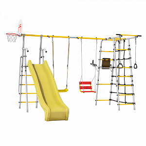 Детский спортивный комплекс для дачи Romana Богатырь Плюс-2 МАХ (Комплект №11)