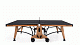 картинка Теннисный стол складной для помещений "RASSON PREMIUM T03 Indoor" (274 х 152,5 х 76 см, натуральный дуб) с сеткой от магазина Лазалка