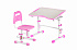 Комплект парта и стул-трансформеры FunDesk Vivo ll Pink (розовый)