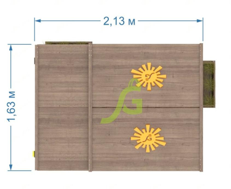 Детский домик IgraGrad Коттедж 2