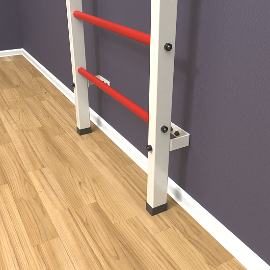 картинка Шведская стенка "LittleSport" Pull-Up (белый*красный) от магазина Лазалка