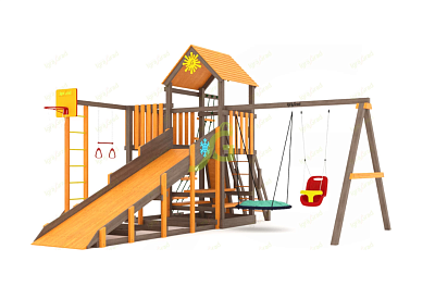 Всесезонная площадка IgraGrad С с балконом мод.1 SF